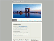 Tablet Screenshot of dome-cyprus.com